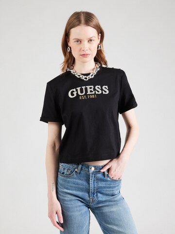 GUESS Shirt in Black: front