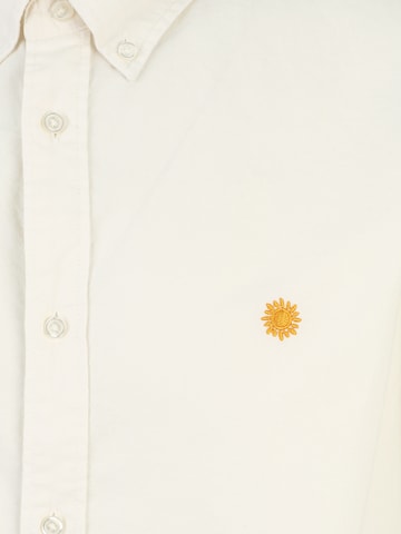 ABOUT YOU Limited Regular fit Button Up Shirt 'Melvin by Levin Hotho' in White