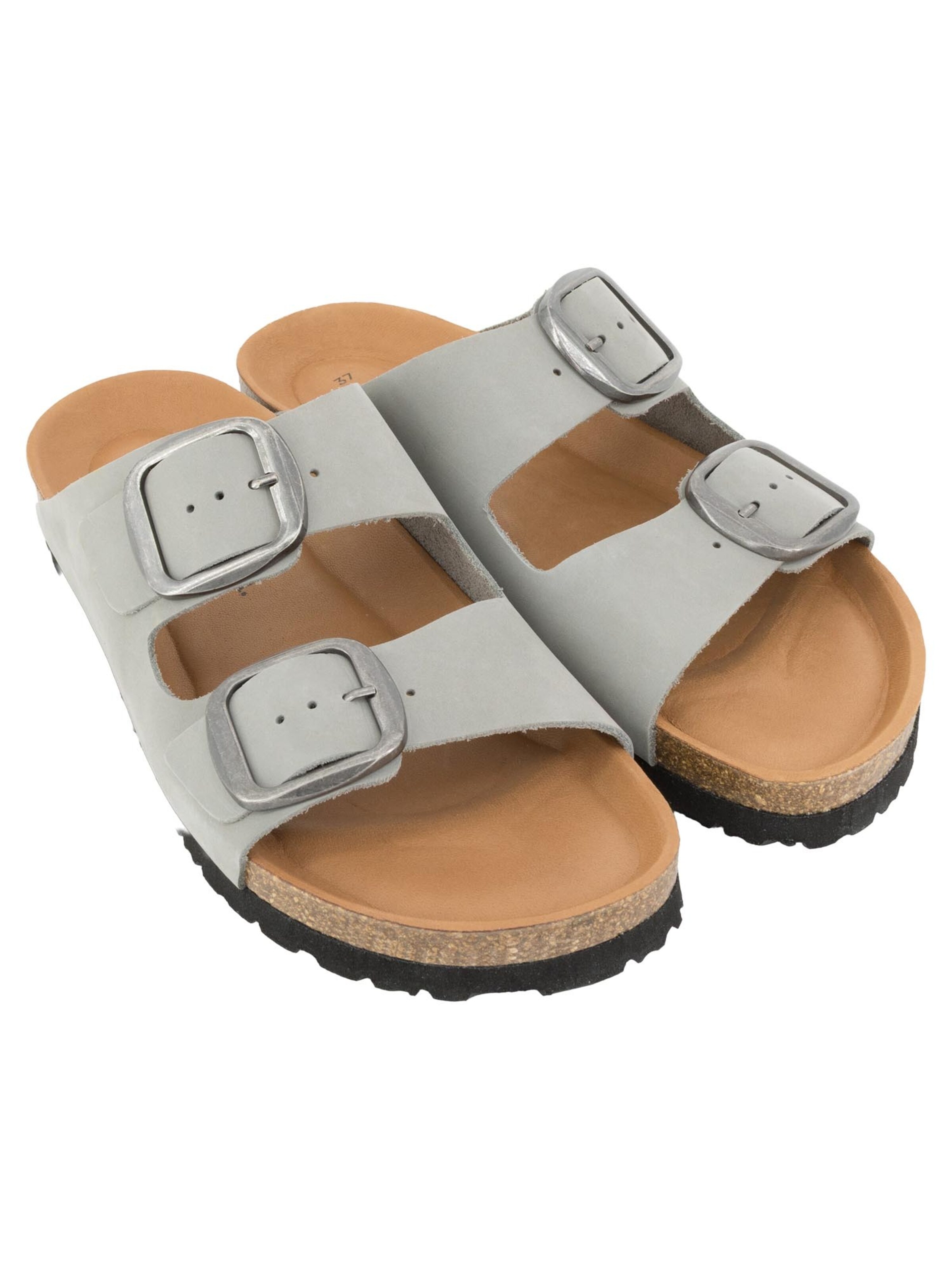 Piece Of Mind Muiltjes 'Comfort' in Grijs