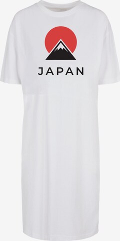 Merchcode Dress 'Japan' in White: front