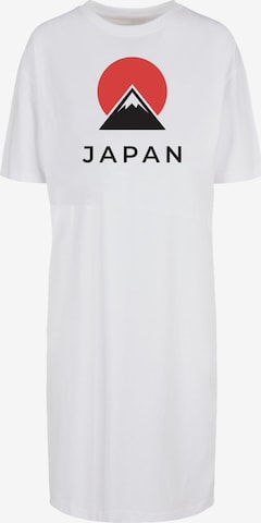 Merchcode Dress 'Japan' in White: front