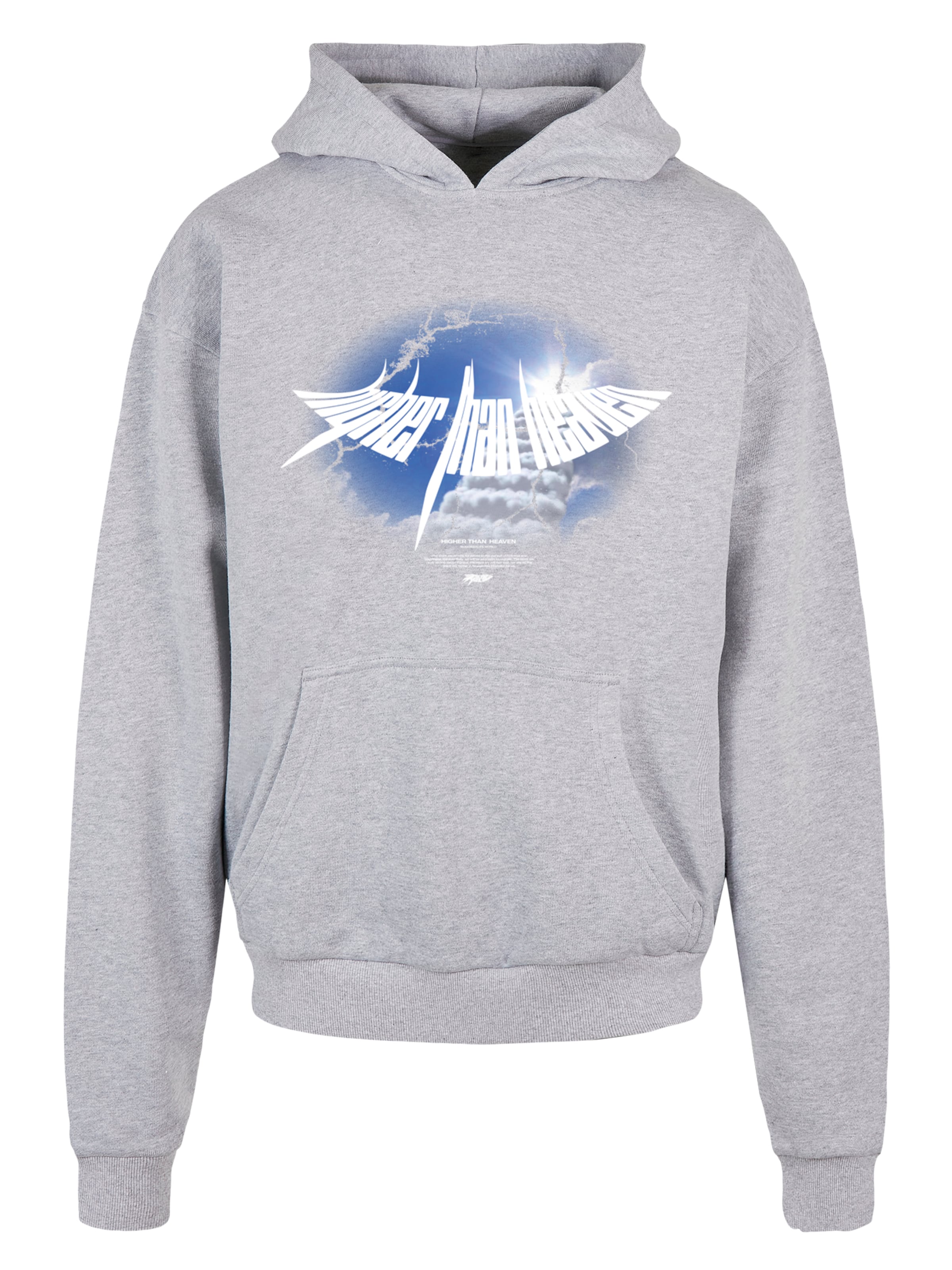 MJ Gonzales Свитшот 'Higher Than Heaven V.4' в Серый: спереди