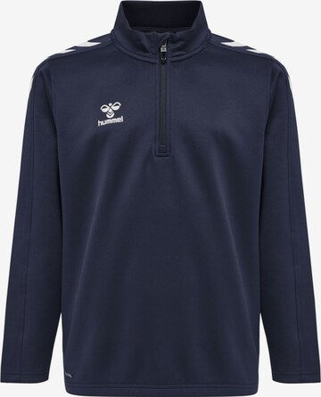 Hummel Athletic Sweatshirt in Blue: front