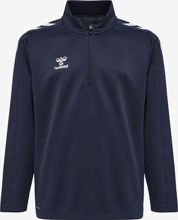 Hummel Athletic Sweatshirt in Blue: front