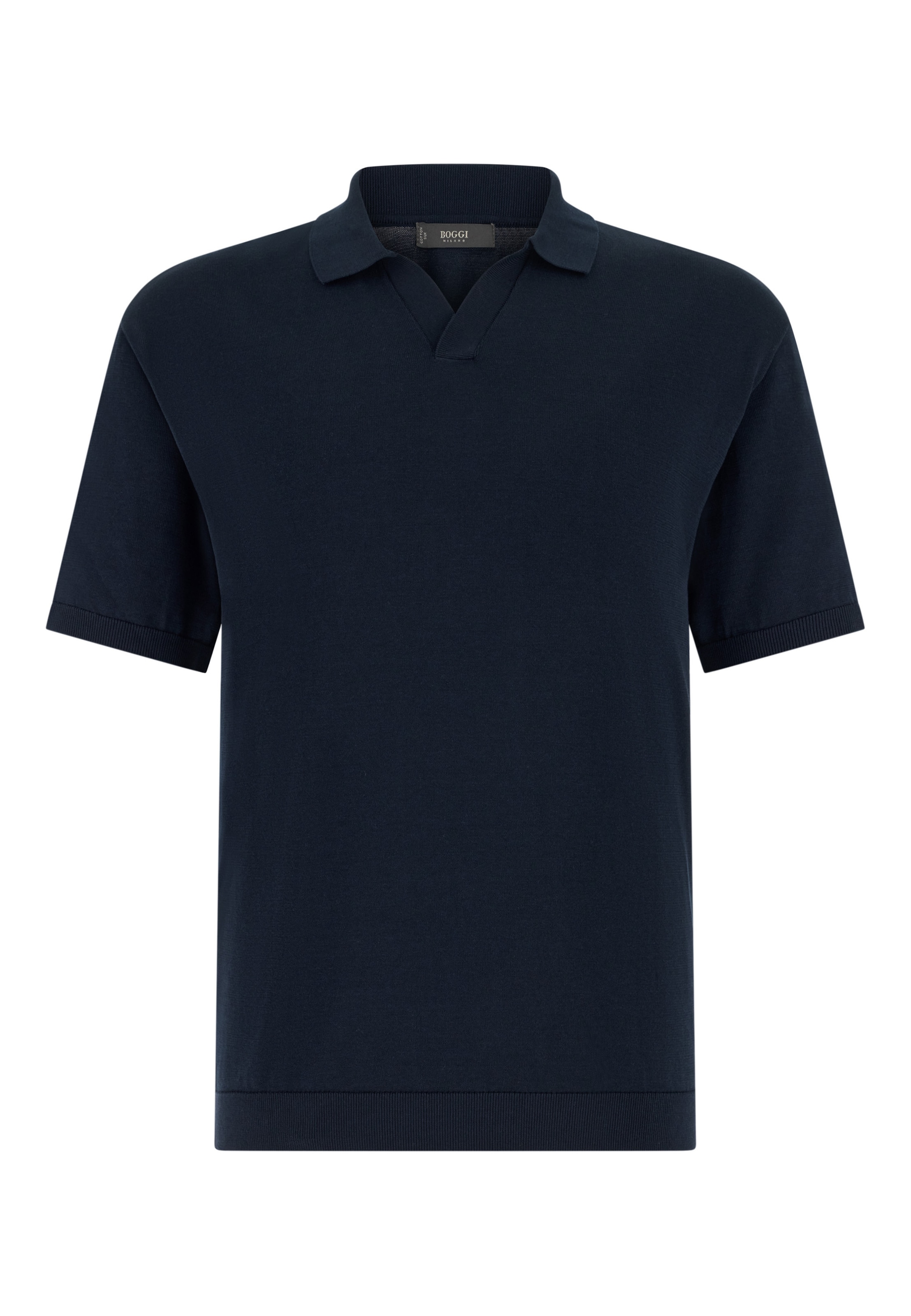 Pull-over Boggi Milano en bleu : devant