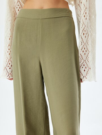 Koton Wide leg Trousers in Green