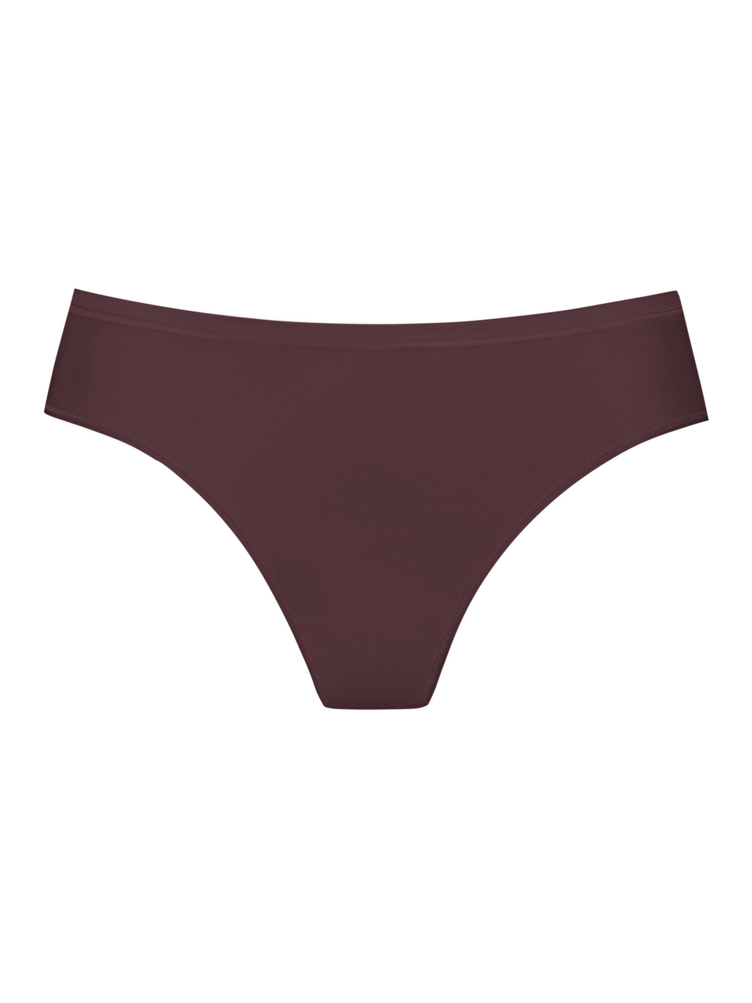 Mey Slip 'Modal Pure' in Brown: front