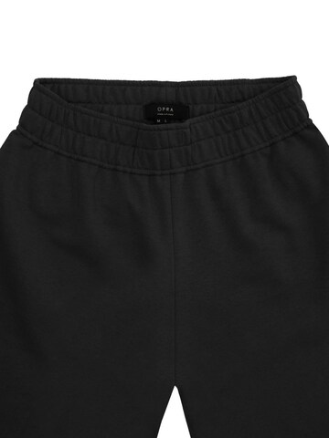 OPRA Flared Trousers 'Opra Spodnie Dresowe Jidar Black OPR-JIDAR-BLACK' in Black