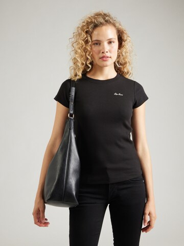 Pepe Jeans Tričko - Čierna: predná strana