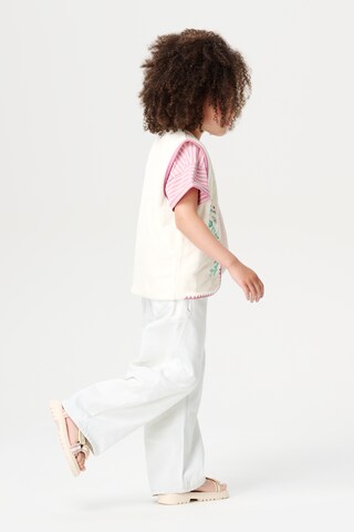 Noppies Gebreid vest ' Neenah ' in Wit: voorkant