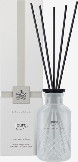 ipuro Raumduft 'Santal Blanc' in schwarz / transparent, Produktansicht