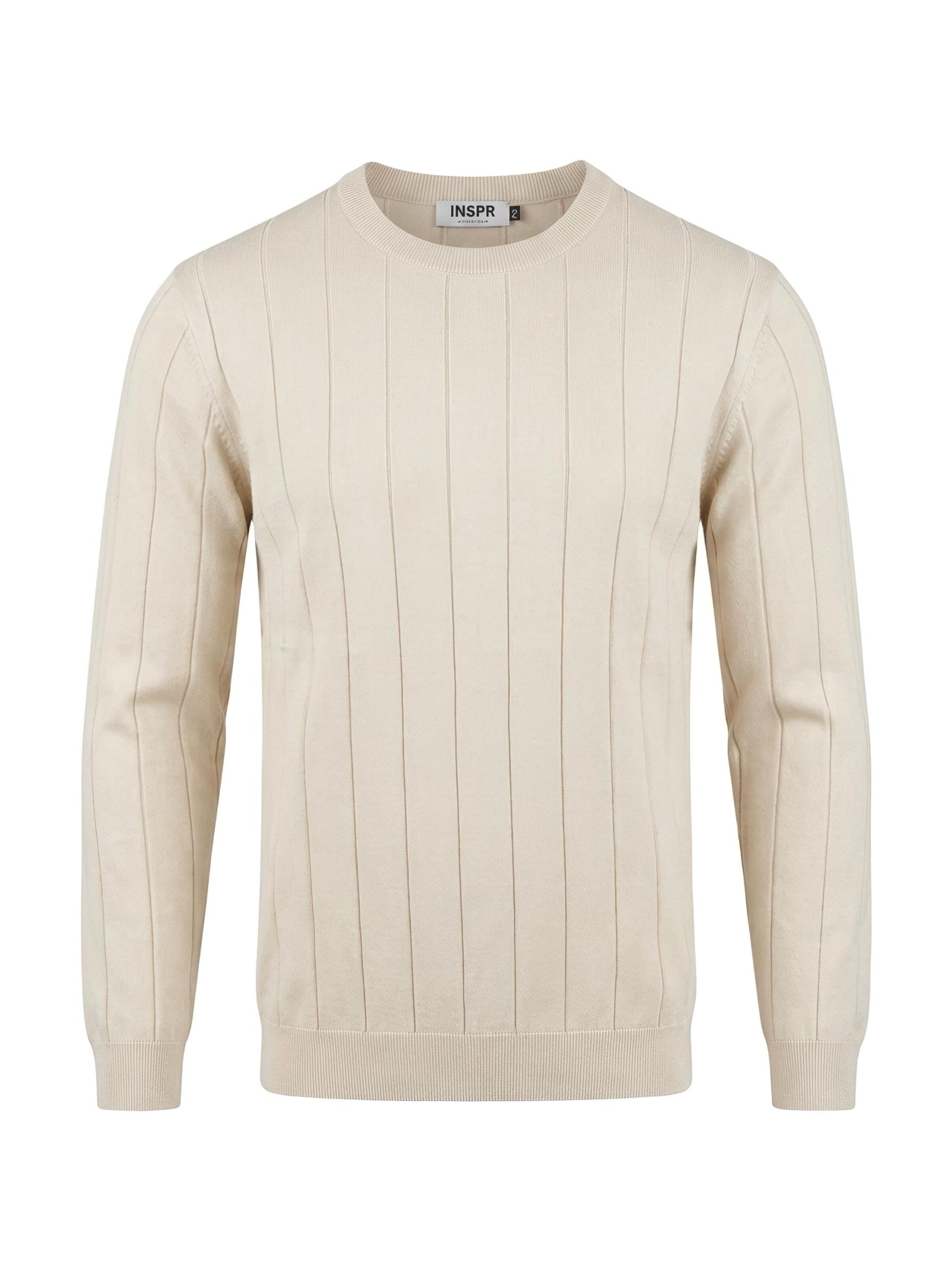 INSPR Sweater 'Alexander' in White: front