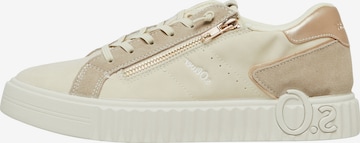 Baskets basses s.Oliver en beige : devant
