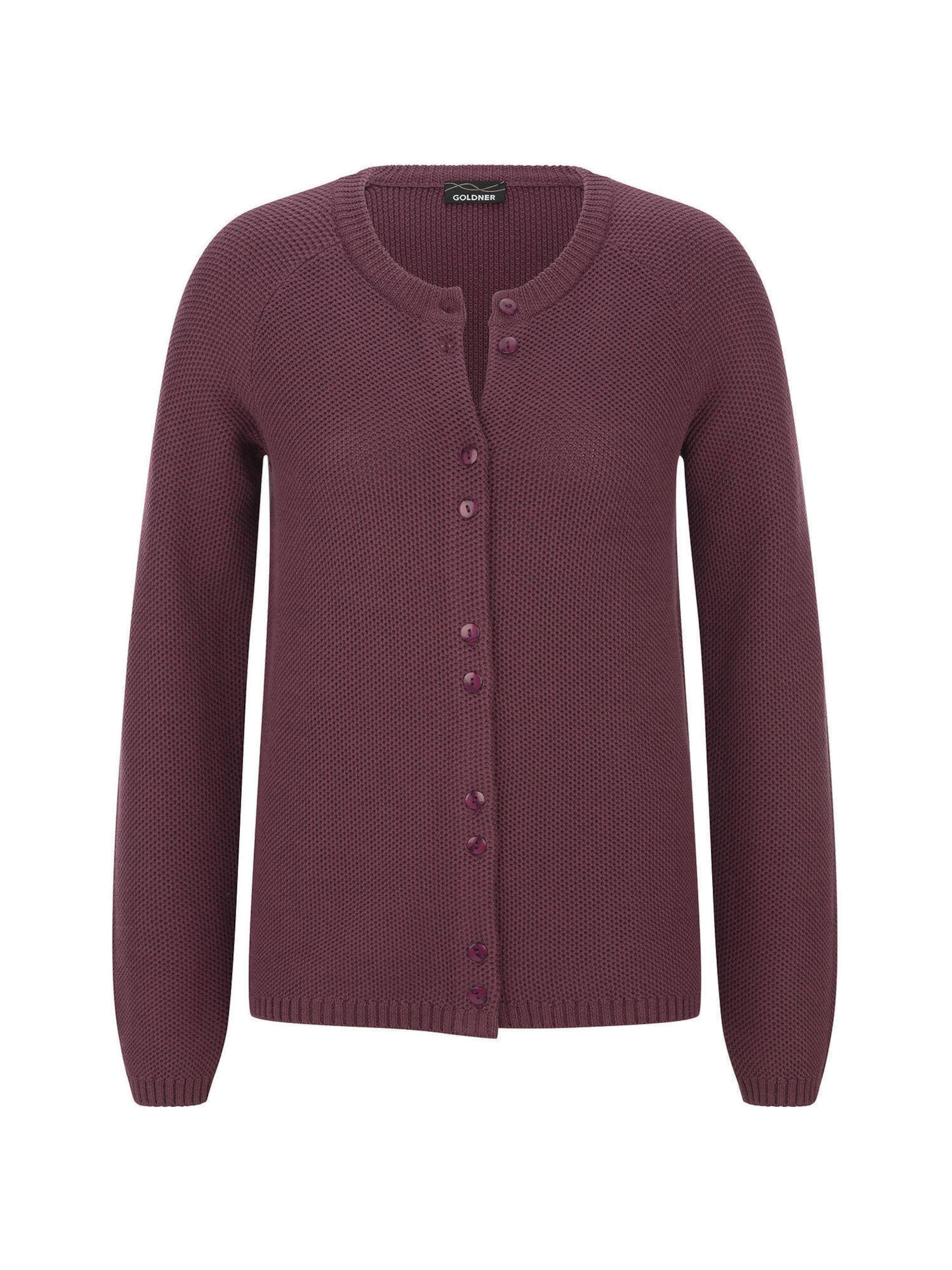 Cardigan Goldner en violet : devant