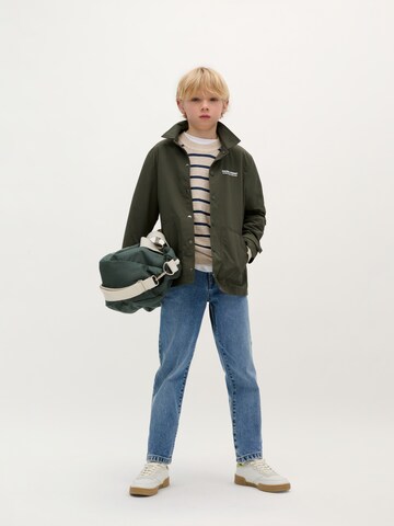 Scalpers Performance Jacket ' TRAINER JACKET KIDS ' in Green: front