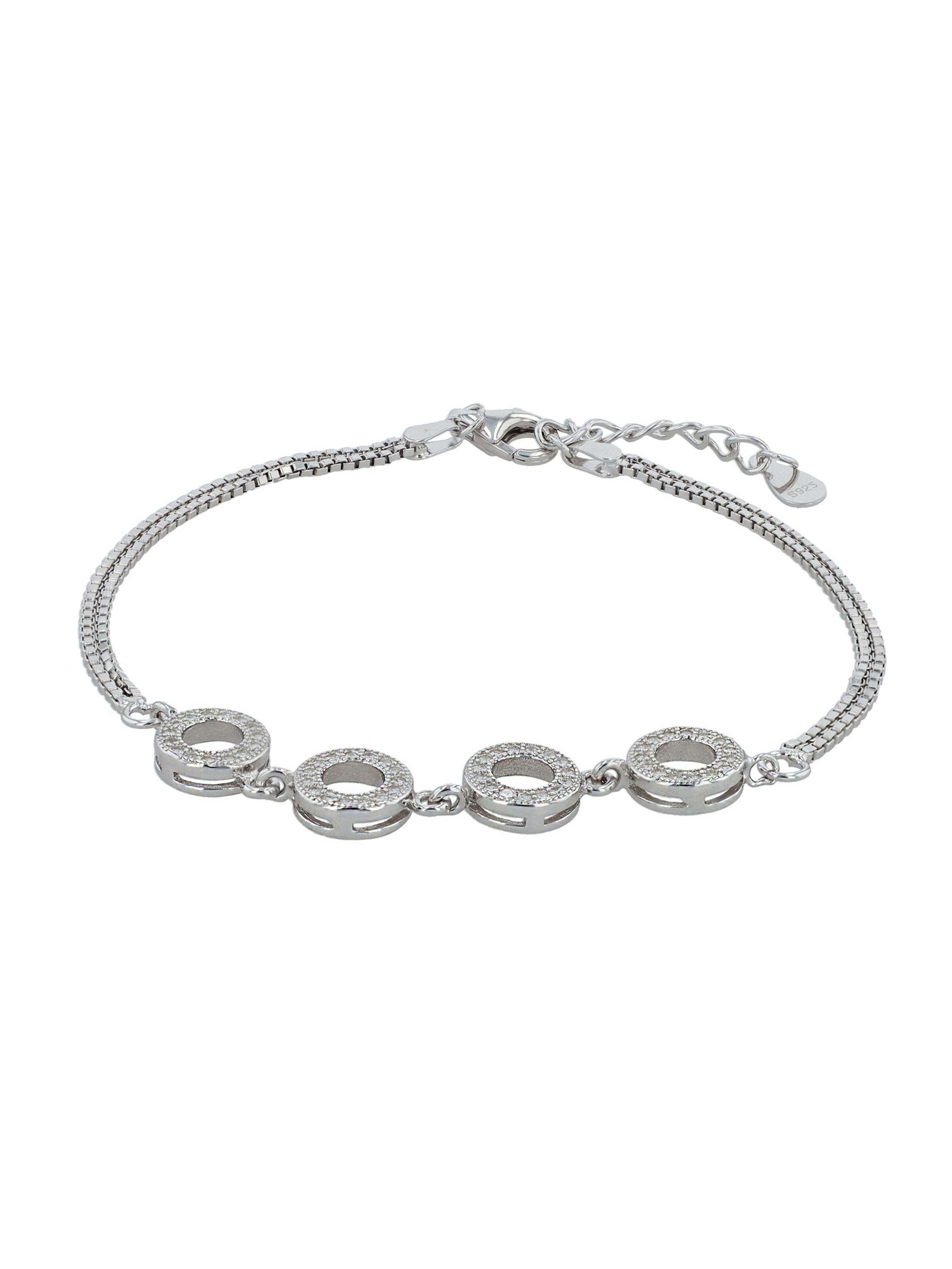 Akzent Bracelet 'Loreli' in Silver