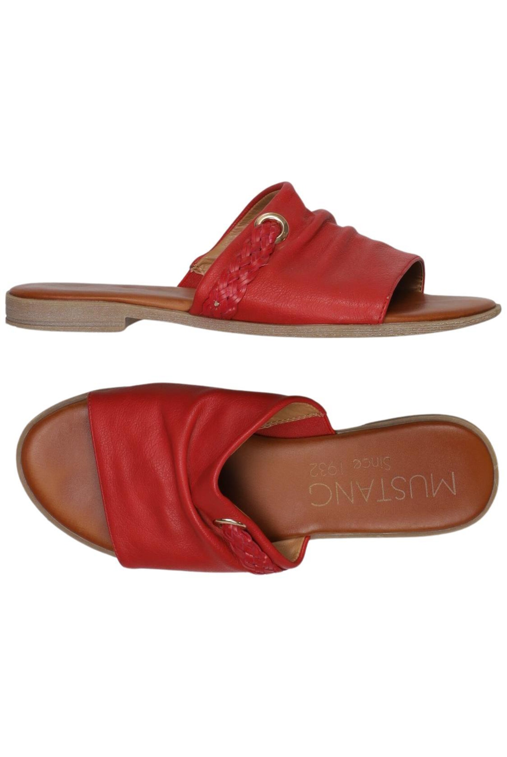 MUSTANG Sandals & High-Heeled Sandals in 38 in Red: front