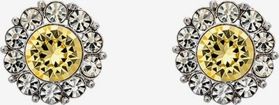 LILY AND ROSE Ohrringe 'Miss Sofia' in gelb / silber / transparent, Produktansicht