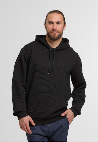 INDICODE JEANS Sweatshirt 'Huntsville' in Schwarz