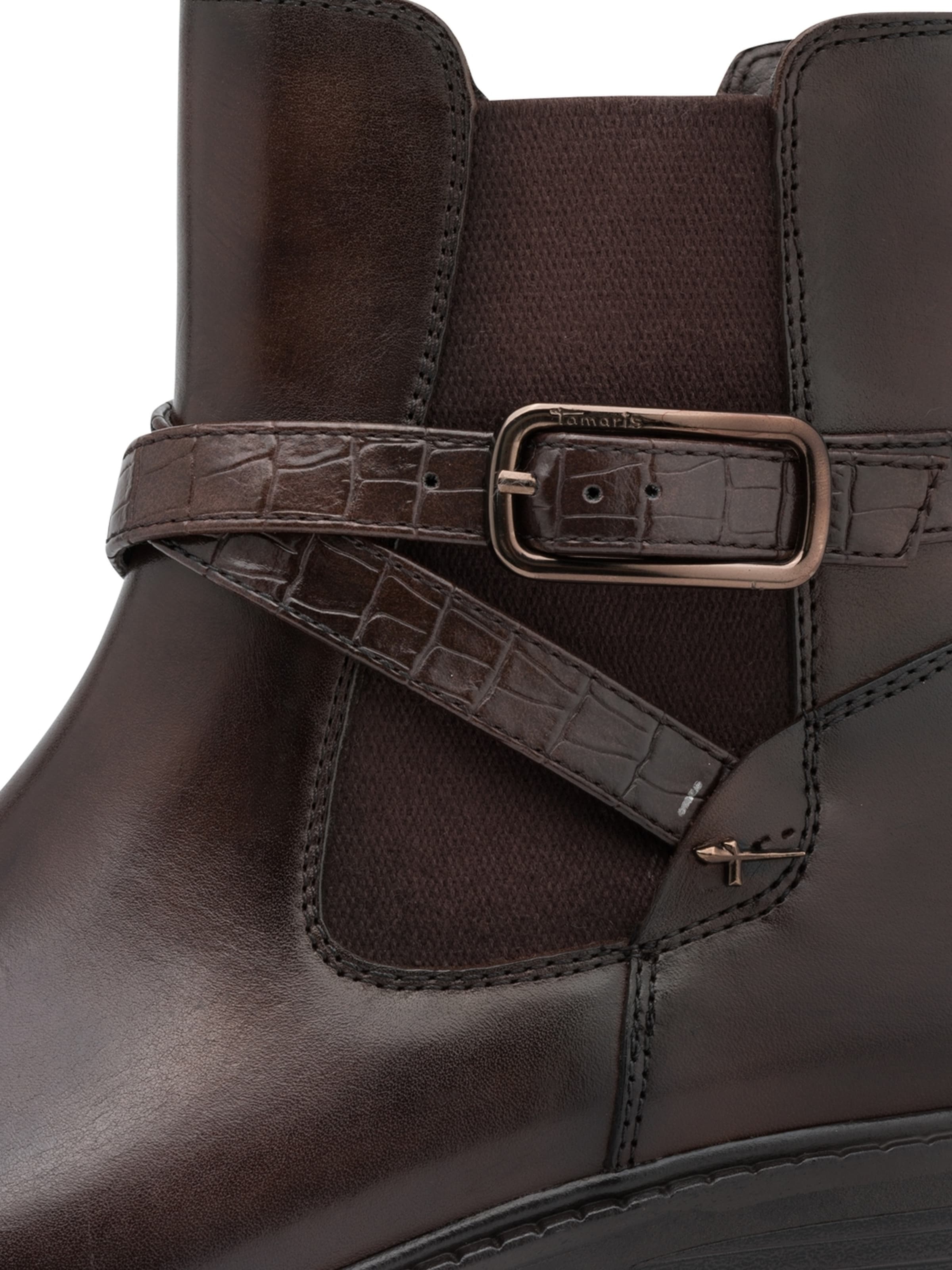 Chelsea Boots Tamaris en marron