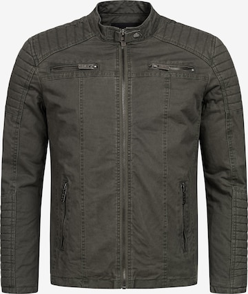 Redbridge Between-Season Jacket in Green: front