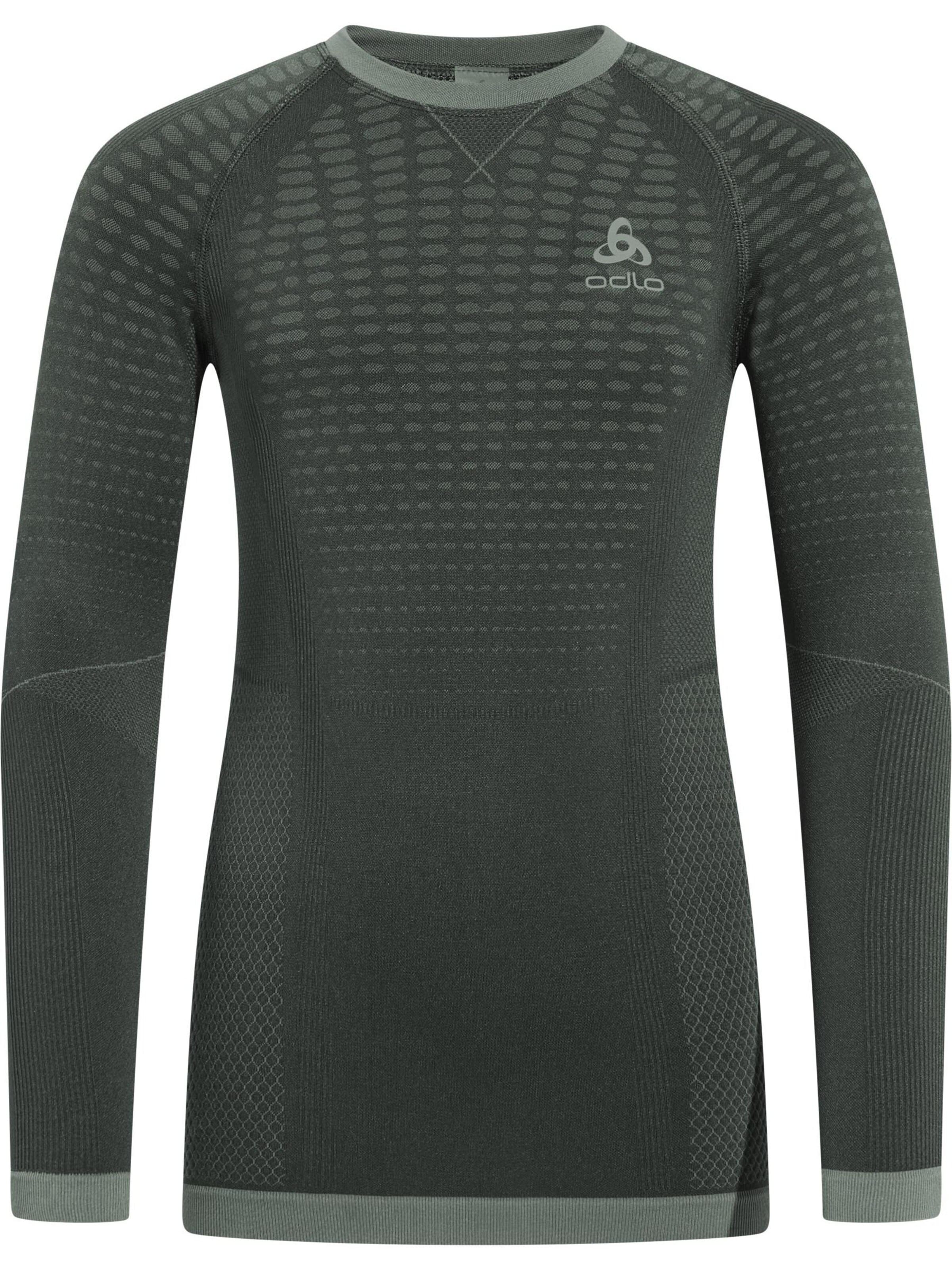 ODLO Sport onderkleding 'EVOLUTION WARM' in Groen: voorkant