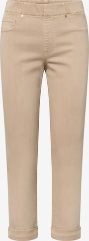 Skinny Jean 'Chloe ' Liverpool en beige : devant