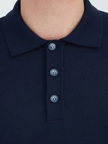 Ramsey Knit cardigan in Blue
