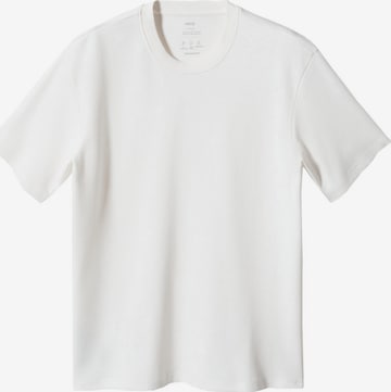 T-Shirt 'Kimi' MANGO MAN en blanc : devant