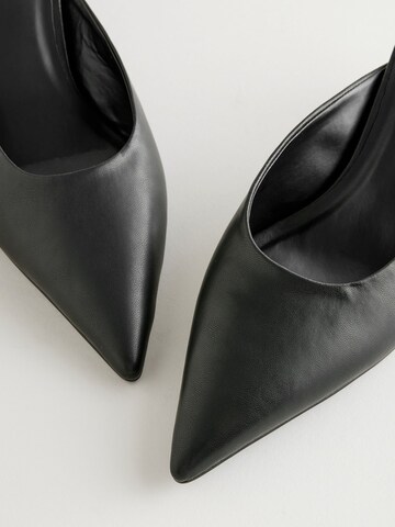 Next - Zapatos abiertos 'Forever Comfort®' en negro