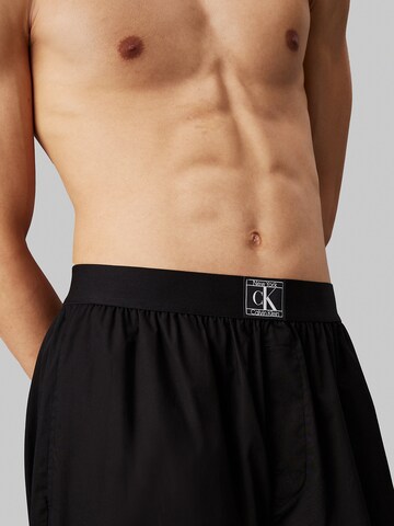 Calvin Klein Underwear - Pantalón de pijama 'ESTABLISHED' en negro