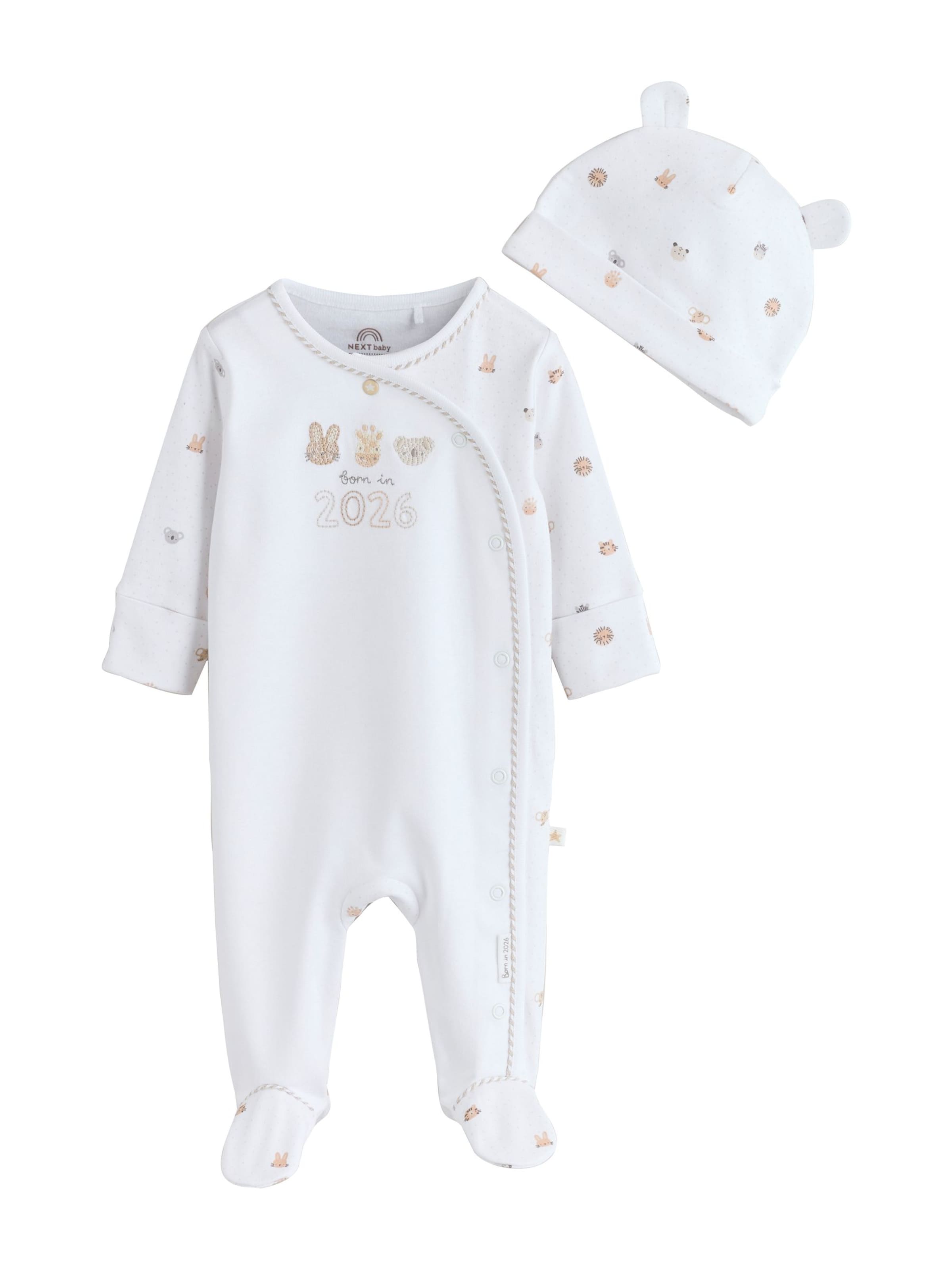 Next Set 'Born In 2026' in Weiß: Vorderseite