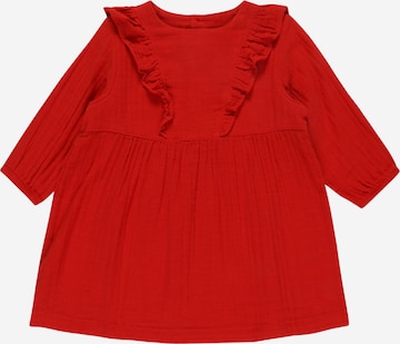 PETIT BATEAU Jurk in Rood: voorkant