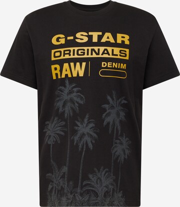 G-Star RAW Särk 'Palm', värv must: eest vaates