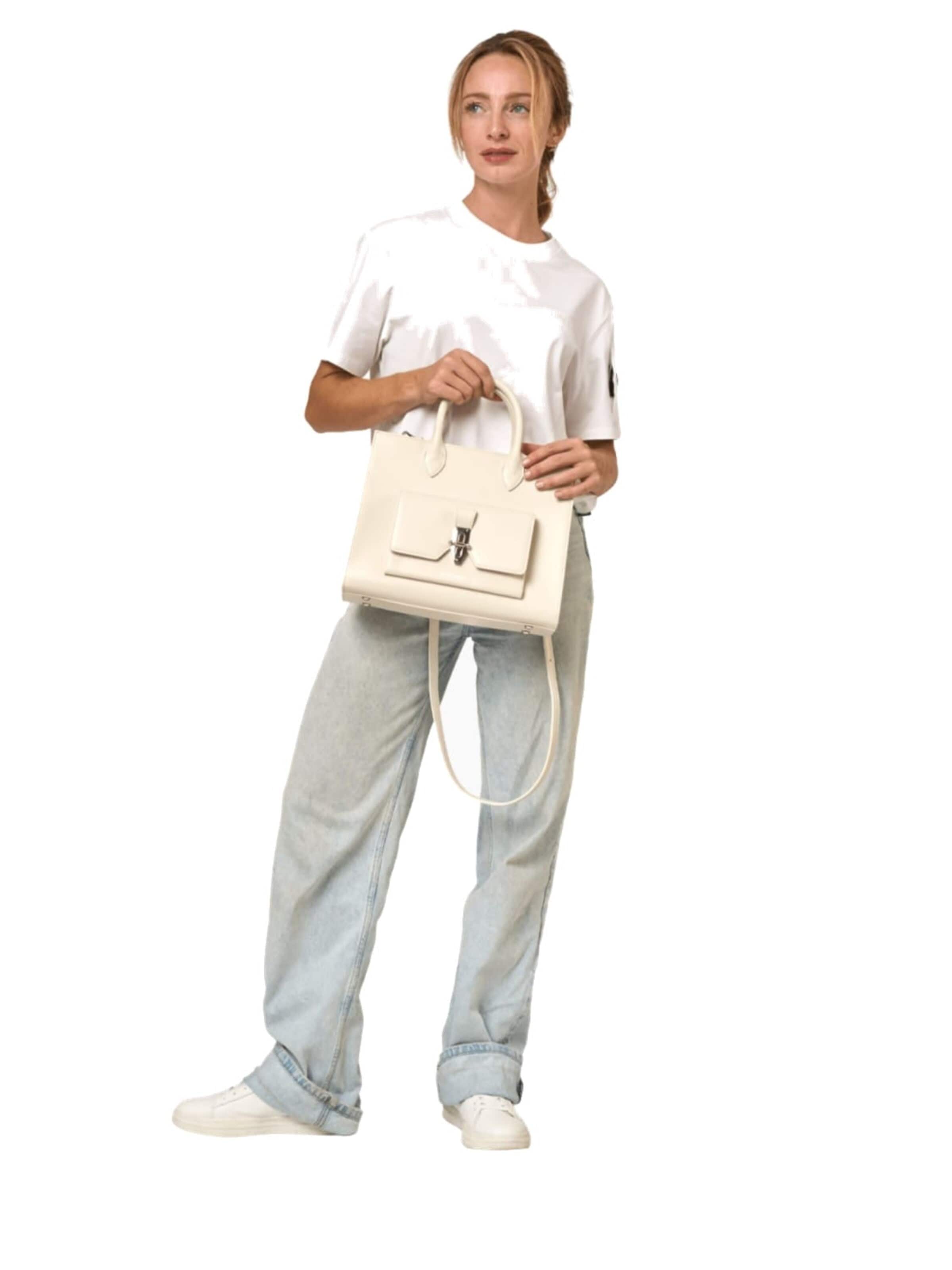 Chabrand - Bolso de mano 'Chabrand Sacs À Main Femme Lena Ecru' en beige