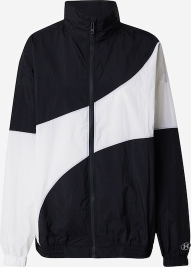 UNDER ARMOUR Sports jacket 'Legacy' in Black / White, Item view