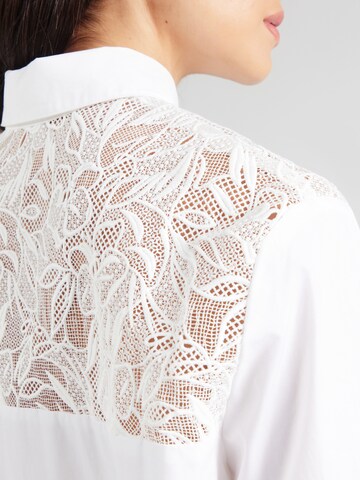 Robe-chemise Karl Lagerfeld en blanc