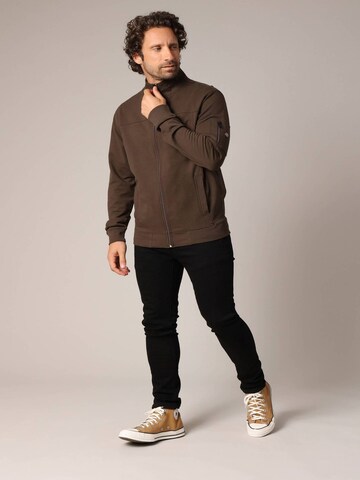 Deeluxe Sweatvest 'FLASH' in Bruin