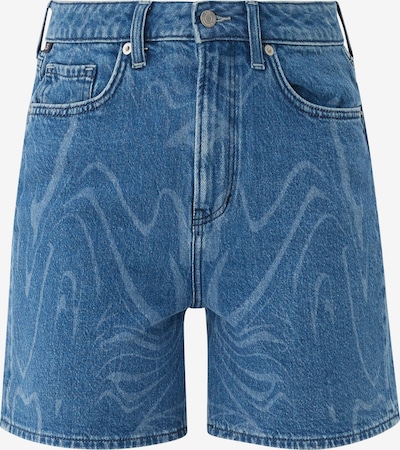 QS Jeans in Blue denim / White, Item view