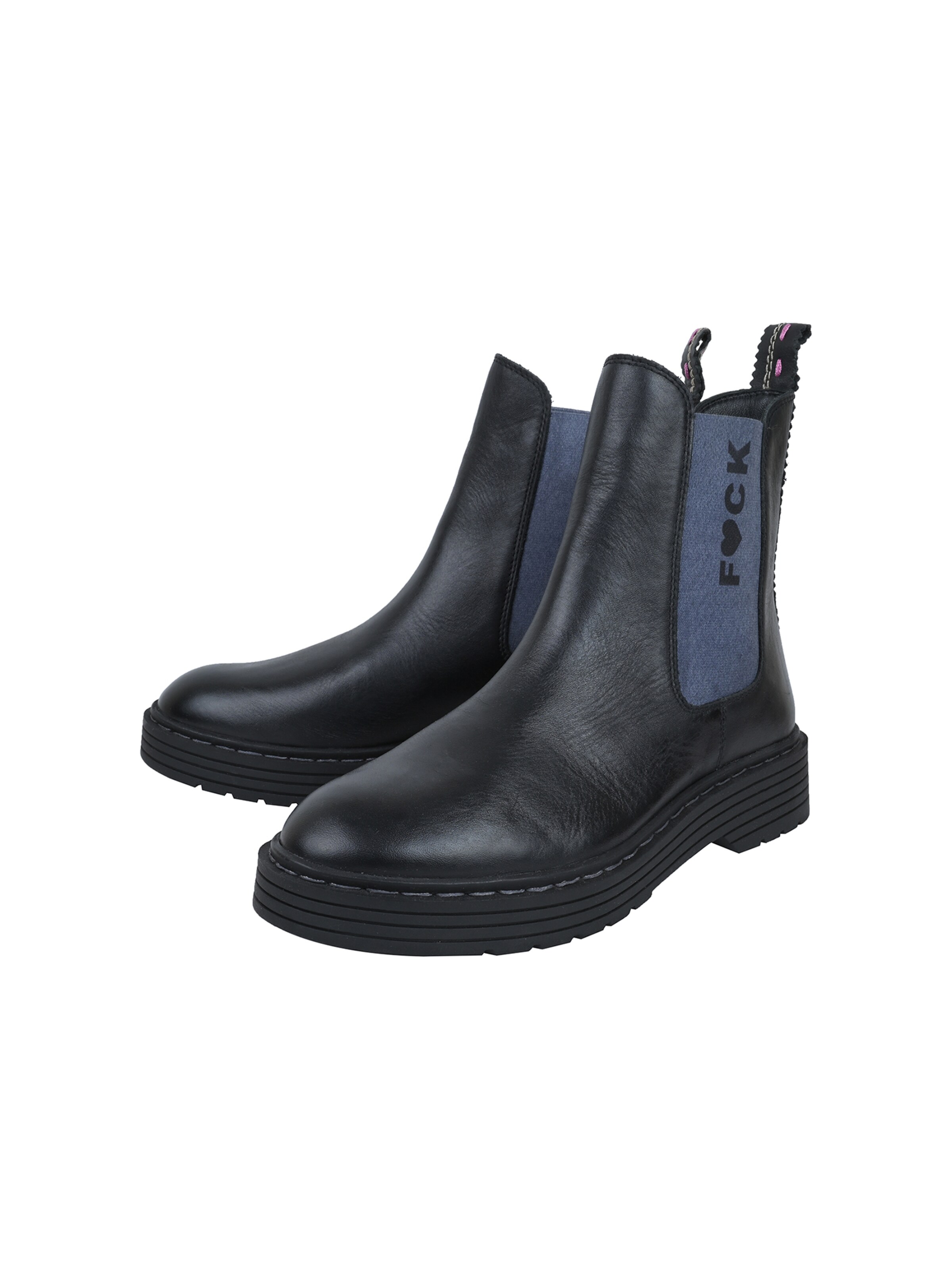 Crickit Chelsea Boot ' SAMMY ' in Schwarz