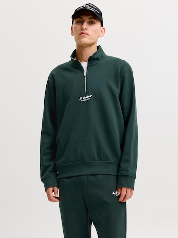 JACK & JONES Majica 'JJESoho' | zelena barva: sprednja stran