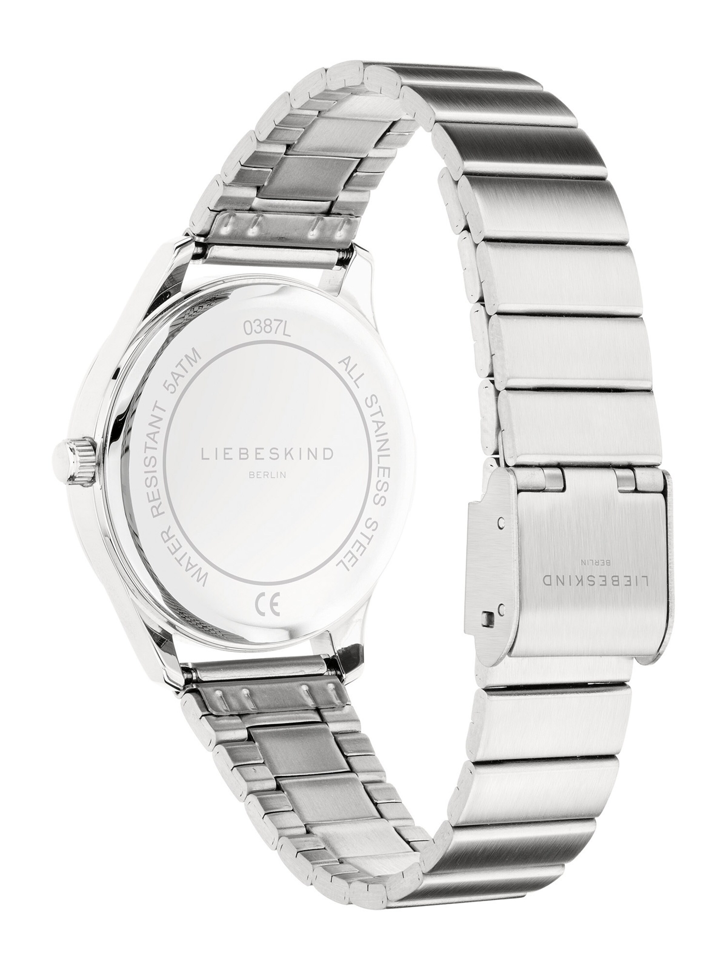 Montre à affichage analogique Liebeskind Berlin en argent