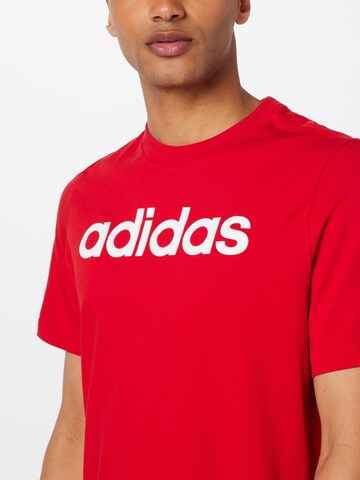ADIDAS SPORTSWEAR Funkčné tričko 'Essentials' - Červená