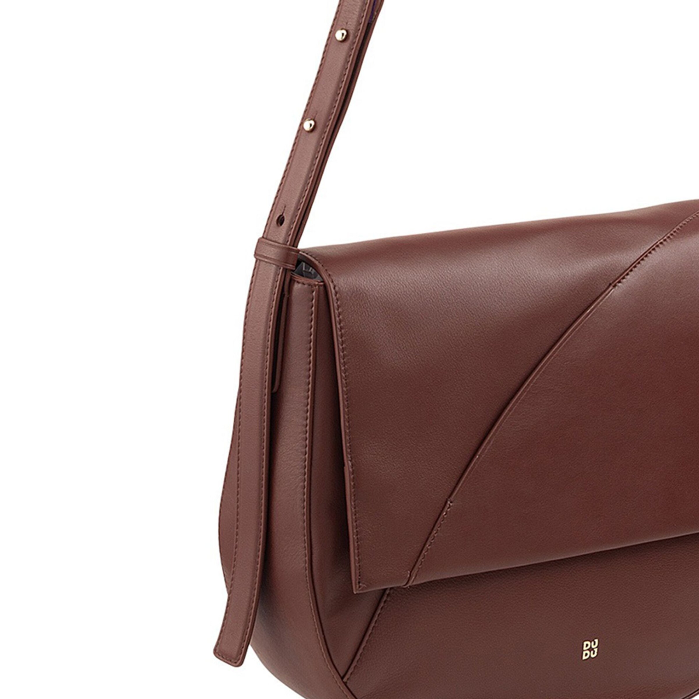 DuDu Schoudertas 'Formentera' in Bruin