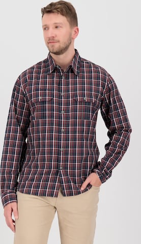 Regular fit Camicia 'DENVER II Men' di deproc in rosso: frontale