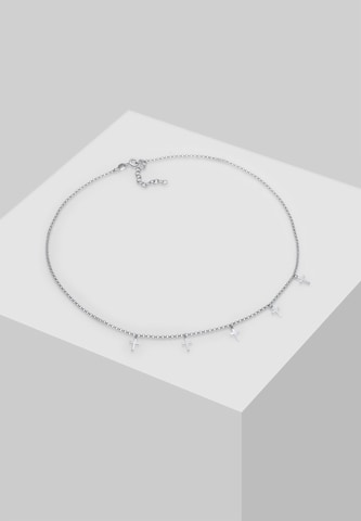 ELLI Necklace 'Kreuz' in Silver