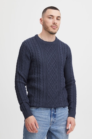11 Project Sweater 'Jamal' in Blue: front