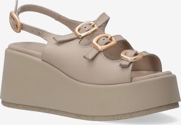 VENEZIA Sandale in Beige: Vorderseite