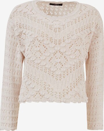LELA Sweater 'Lela' in Beige: front
