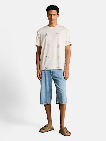 TOM TAILOR DENIM Shirt in White